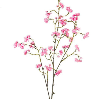 AmBest Bouvardia Spray Pink 36" - Artificial Flowering Plants Silk