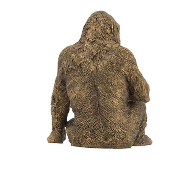 Bronze Gorilla Statue 8.5"H - Evergreen Home and Floral