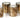 SNK Burnt Gold Mercury Votive Holder 2.5" - Candle Holders Merchandise