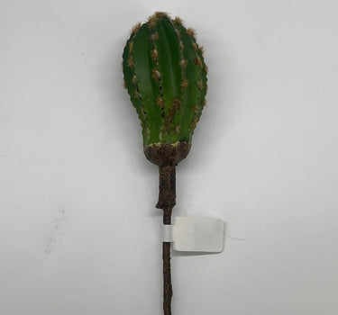 Supreme Cactus Pick 10" - Artificial Non-Flowering Plants Silk