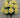 Golden Bell Carnation Bush Yellow 18" - Artificial Flowering Plants Silk