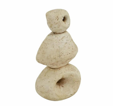A&B Cement Stacking Stone Statue 5" x 9.5" - Sculptures & Statues Merchandise
