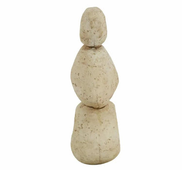 A&B Cement Stacking Stone Statue 5" x 9.5" - Sculptures & Statues Merchandise