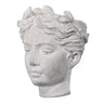 A&B Cement Woman Wall Vase 7" x 5.5" x 9" - Vases Merchandise
