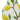 A&B Ceramic 3D Lemon Print Vase 9" x 13.5" - Vases Merchandise