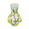 A&B Ceramic 3D Lemon Print Vase 9" x 13.5" - Vases Merchandise