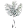 Allstate Palm Leaf Bundle X3 Green 40" - Artificial Flora Silk