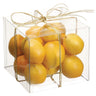 Allstate Assorted Lemons (Box of 15) 4" x 4" x 4" - Artificial Food Silk