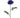 Allstate Rose Open Bud Blue 23" - Uncategorized Silk
