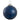 Allstate Grid Glass Ball Ornament Blue 4" - Uncategorized Merchandise