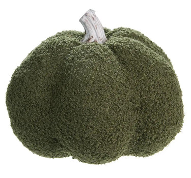 Green Fur Pumpkin 10"