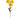 Allstate Day Lily Spray Yellow 30" - Silk