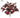 Allstate UV Coleus Bush Burgundy-Green 16" - Artificial Non-Flowering Plants Silk