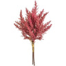 Allstate Pampas Grass Bundle Rose 14" - Uncategorized Silk