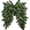 Allstate Evergreen Mailbox Swag Green 36" - Holiday Ornaments Silk