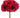 Allstate Anemone Bundle x6 12" Red - Uncategorized Silk