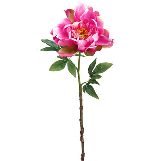 Peony Spray Cream-Pink 23.25"
