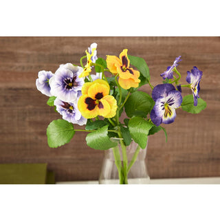 Pansy Spray Purple 13.5"