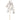Allstate Glitter Curly Hanging Spray Champagne 28" - Uncategorized Silk