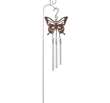 Carson Chime Butterfly Plant Pick 12.5" - Wind Chimes Merchandise