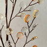 Light Garden Clear/Champagne Acrylic Bead Spray - Uncategorized Silk