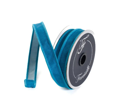 Farrisilk Color Fusion Blue Wired Ribbon .75"W X 10Yd - Ribbon