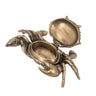 Copper Lifelike Crab Box 9.5 x 6" - Evergreen Home and Floral