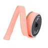 Farrisilk Coral Dupion Wired Ribbon 1" X 10Yd - Ribbons & Trim Ribbon