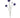 Allstate Cornflower Spray Blue 24" - Artificial Flowering Plants Silk