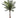 Allstate Cycas Palm Plant Green 31.5" - Artificial Trees Silk
