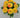 Golden Bell Dahlia Bush Yellow 19" - Artificial Flowering Plants Silk