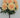 Golden Bell Dahlia Bush Yellow 23" - Artificial Flowering Plants Silk
