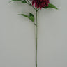 Golden Bell Dahlia Spray Burgundy 24" - Artificial Flowering Plants Silk