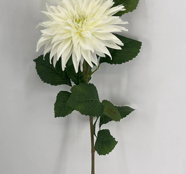Le Fleur Dahlia Spray Cream 29" - Artificial Flowering Plants Silk