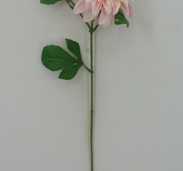 Golden Bell Dahlia Spray Pink 24" - Artificial Flowering Plants Silk