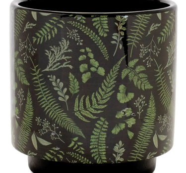 Melrose Dark Floral Container (2 Sizes) - Vases Merchandise