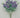 Golden Bell Delphinium Bush Purple 24" - Artificial Flowering Plants Silk