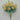 Golden Bell Delphinium Bush Yellow 24" - Artificial Flowering Plants Silk