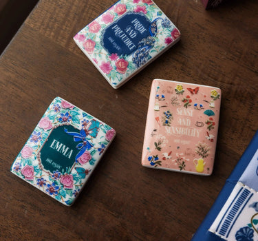 Jane Austen Book Magnet Set
