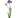 Regency Dutch Iris + Bud Spray Violet 28" - Artificial Flowering Plants Silk