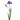 Regency Dutch Iris + Bud Spray Violet 28" - Artificial Flowering Plants Silk