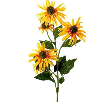 Regency Echinacea Spray Yellow 29" - Uncategorized Silk