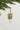 Eloise Gold Fox Ornament by Accent Decor; gold fox head with glasses and chain, hangs from a satin ribbon