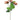 AmBest English Rose Buds Spray Light Orange 22" - Artificial Flowering Plants Silk
