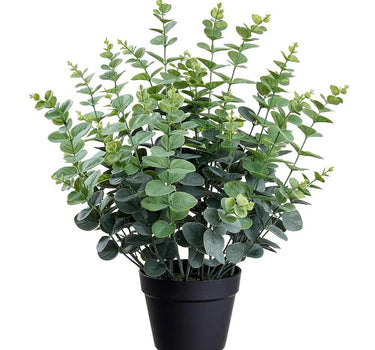 Allstate Eucalyptus in Plastic Pot 24" - Artificial Shrubs Silk