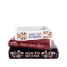 Steel Mill and Co. Jane Austen Stacked Books Planter - Vases Merchandise