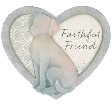 Carson "Faithful Friend" Mini Garden Stone - Garden Sculptures Merchandise