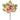 Napco Felt Peony Spray Apricot 15" - Artificial Flowering Plants Silk