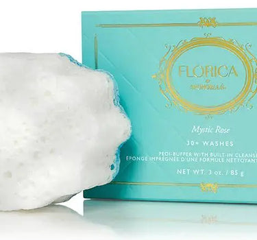 Spongelle Florica Collection Pedi Buffer Mystic Rose 3oz - Bath & Body Bath & Body