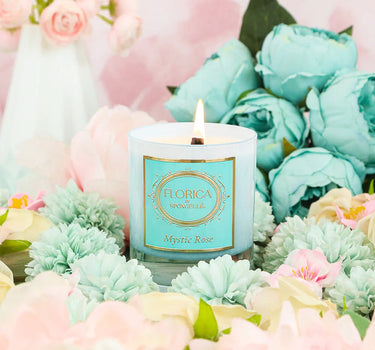 Spongelle Florica Collection Spongelle Mystic Rose Candle 8oz - Candles Candles/Fragrance